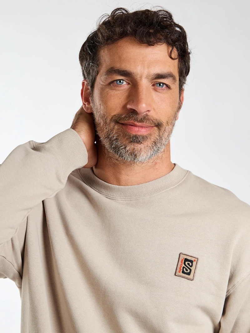 POLERON CR LOWTIDE BEIGE HOMBRE RIP CURL - 5