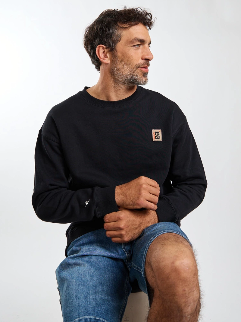 POLERON CR LOWTIDE NEGRO HOMBRE RIP CURL - 1