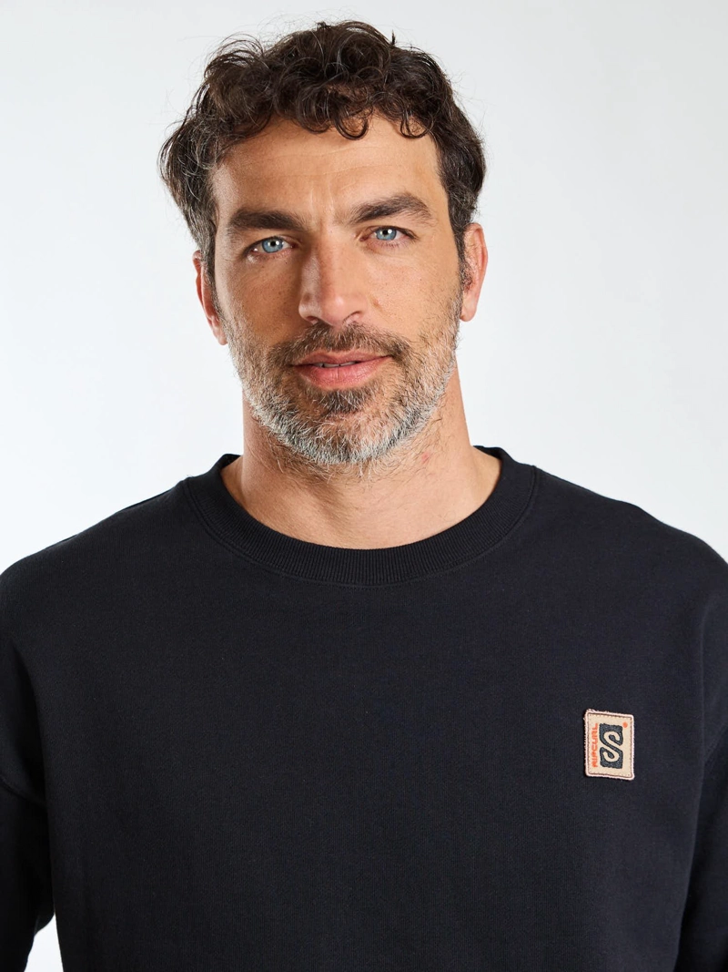 POLERON CR LOWTIDE NEGRO HOMBRE RIP CURL - 5