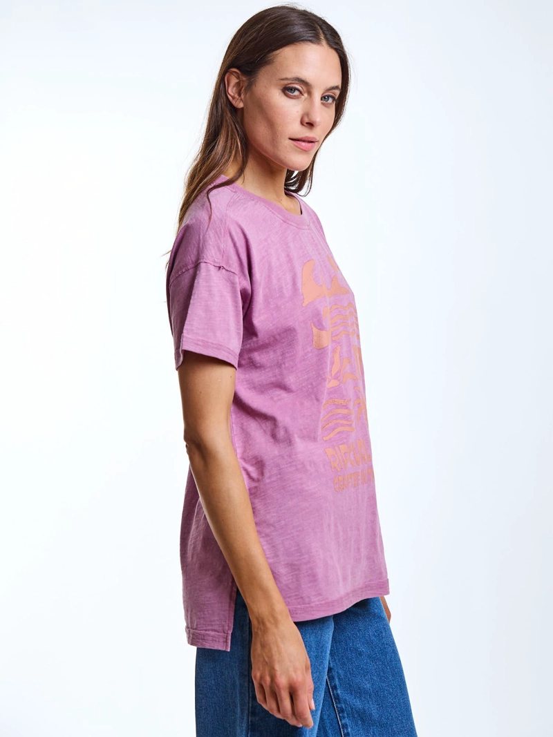 POLERA MC IARA MORADO MUJER RIP CURL - 4