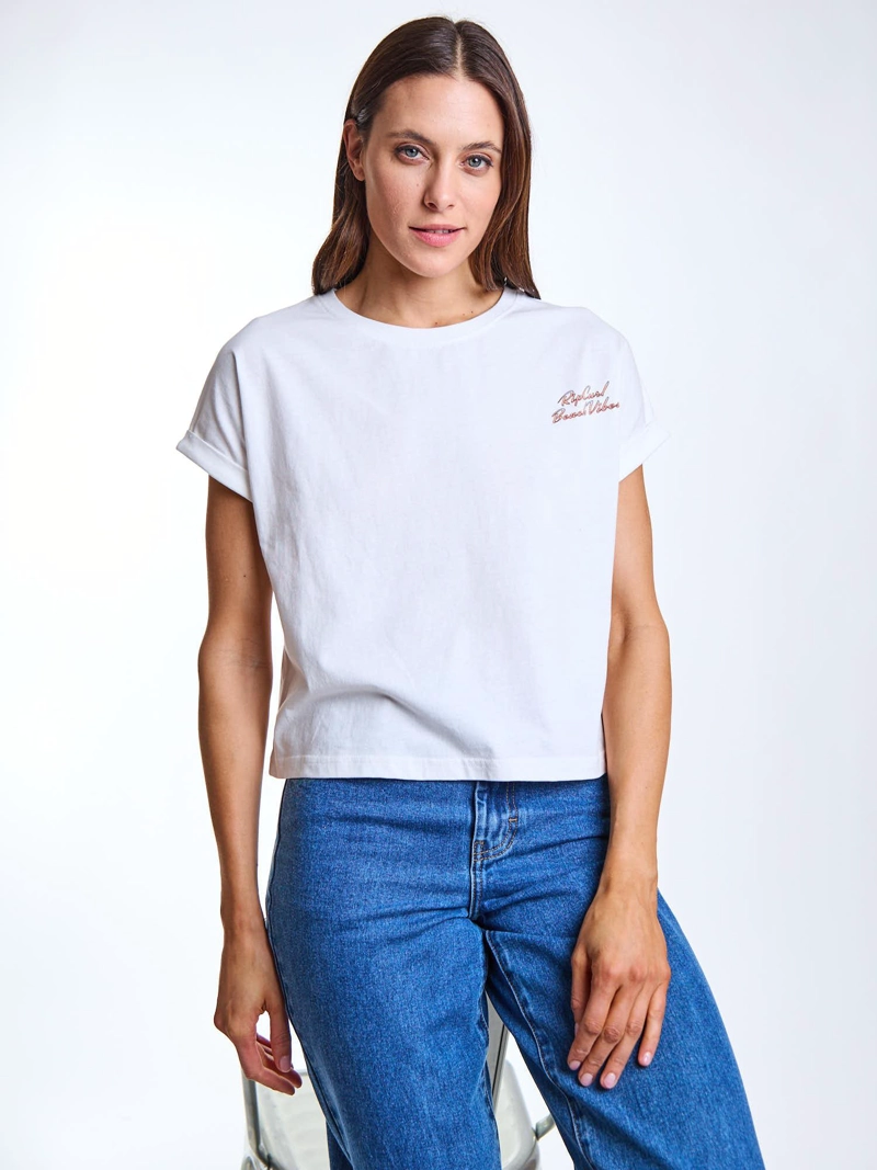 POLERA MC LUMA BLANCO MUJER RIP CURL - 1