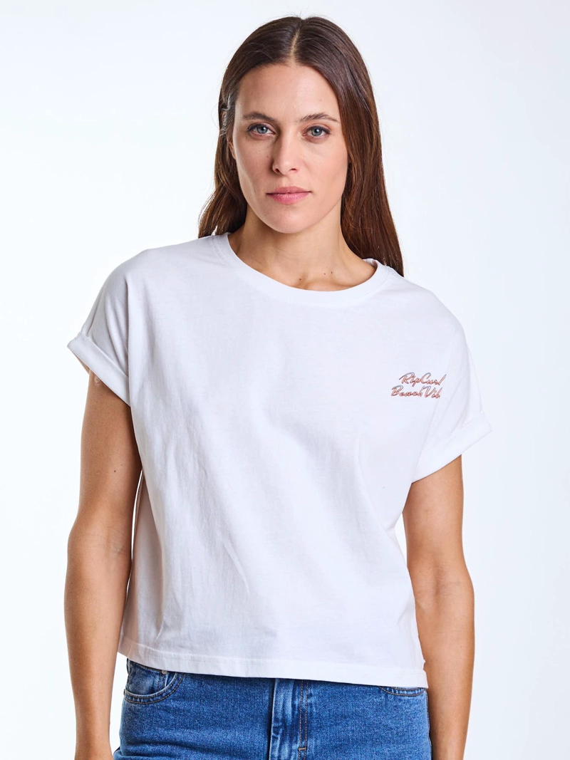 POLERA MC LUMA BLANCO MUJER RIP CURL - 2