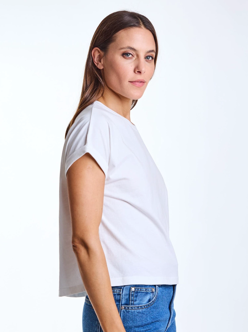 POLERA MC LUMA BLANCO MUJER RIP CURL - 4