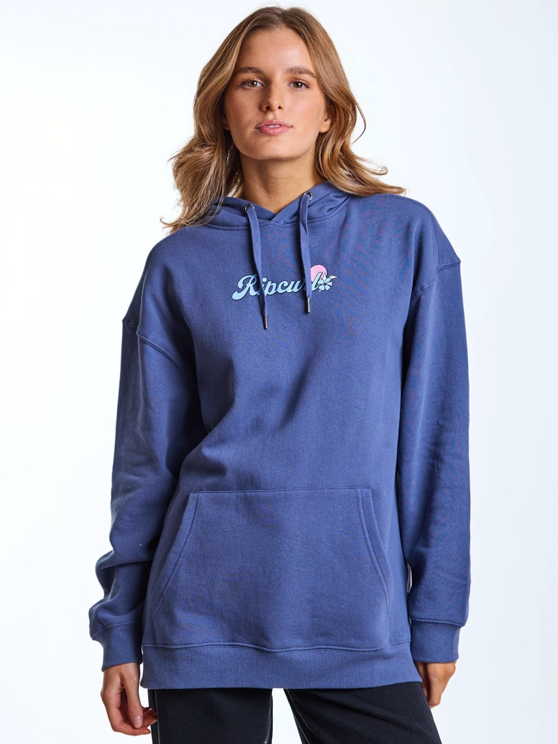 POLERON CANGURO CURANIPE AZUL MUJER RIP CURL - 2