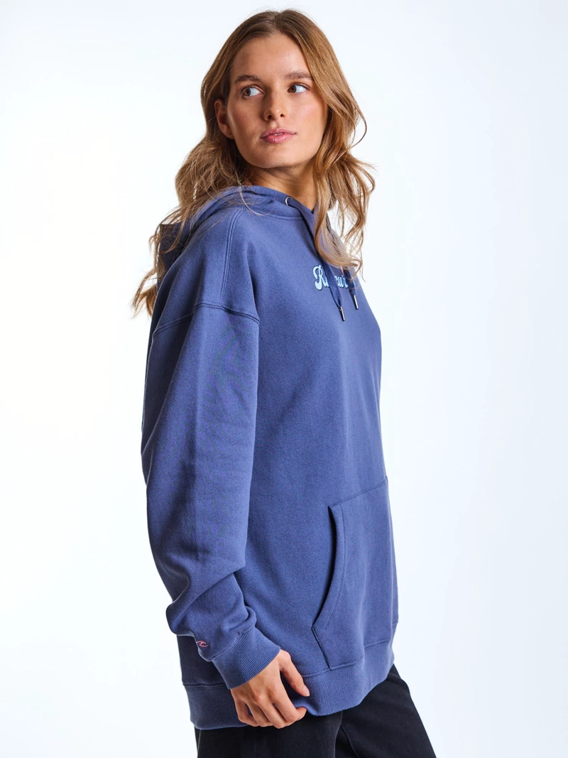 POLERON CANGURO CURANIPE AZUL MUJER RIP CURL - 4