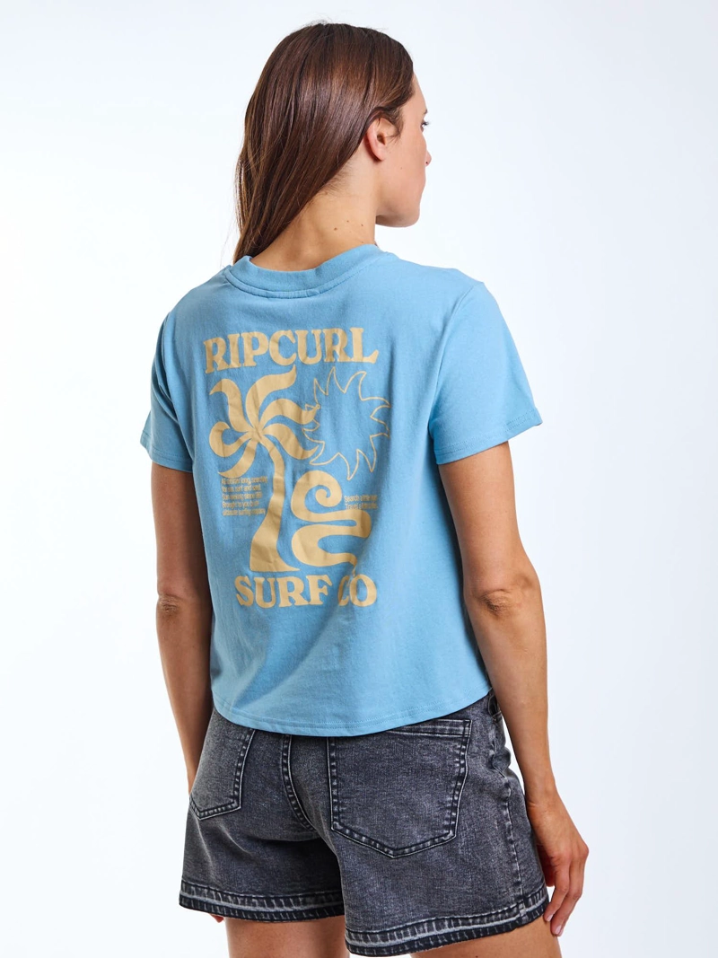 POLERA MC REEF CELESTE MUJER RIP CURL - 3