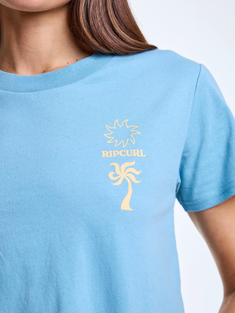 POLERA MC REEF CELESTE MUJER RIP CURL - 7