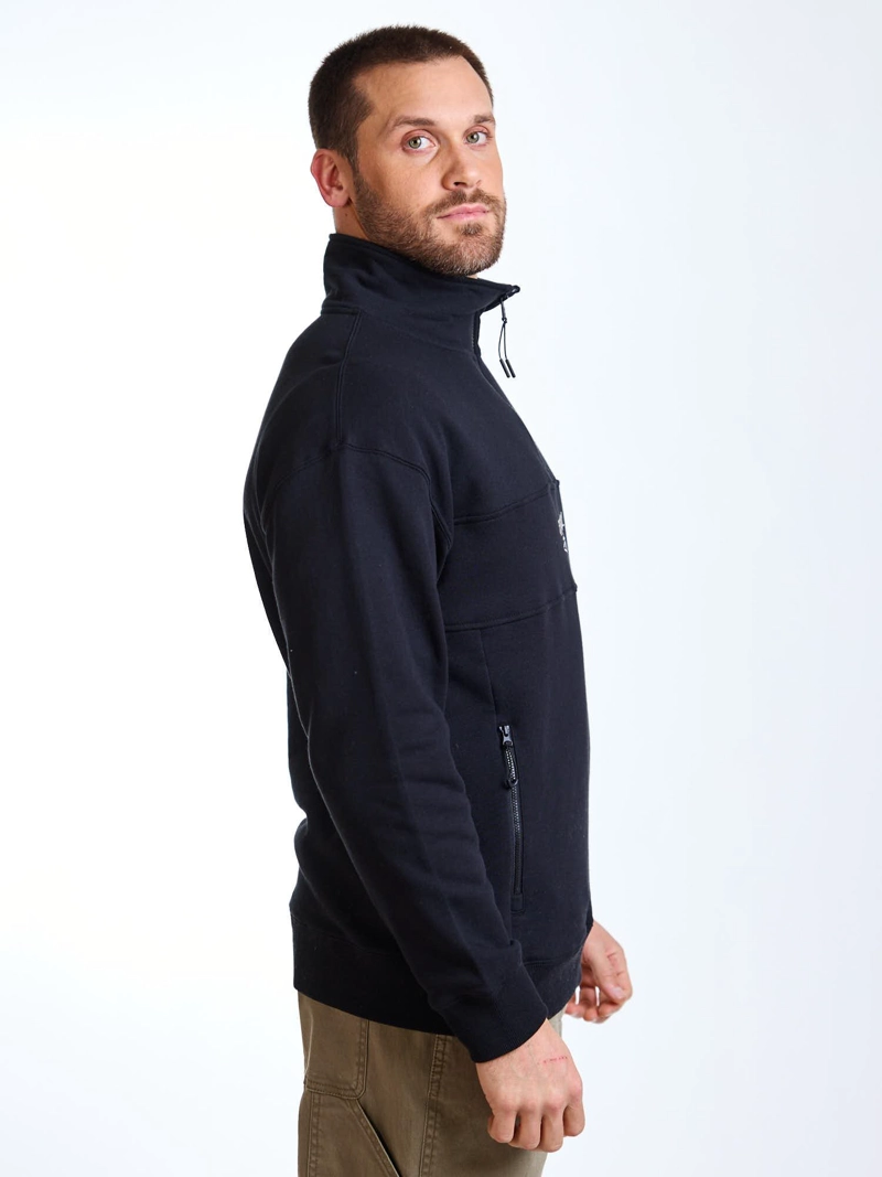 POLERON HZ SEEKER NEGRO HOMBRE RIP CURL - 4
