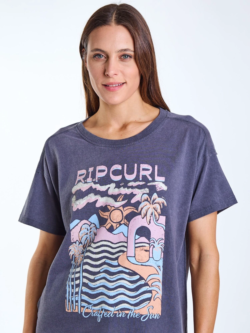 POLERA MC MAREA GRIS MUJER RIP CURL - 5