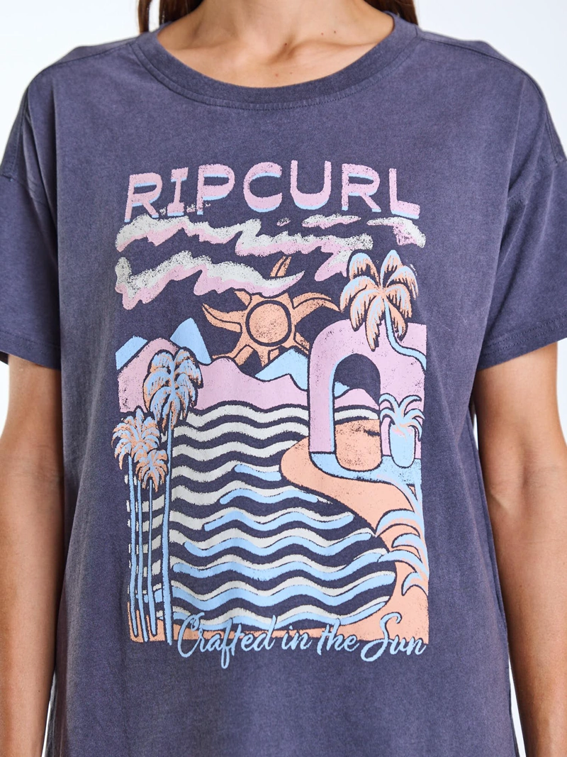 POLERA MC MAREA GRIS MUJER RIP CURL - 6