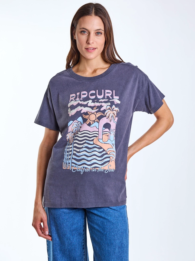 POLERA MC MAREA GRIS MUJER RIP CURL - 7