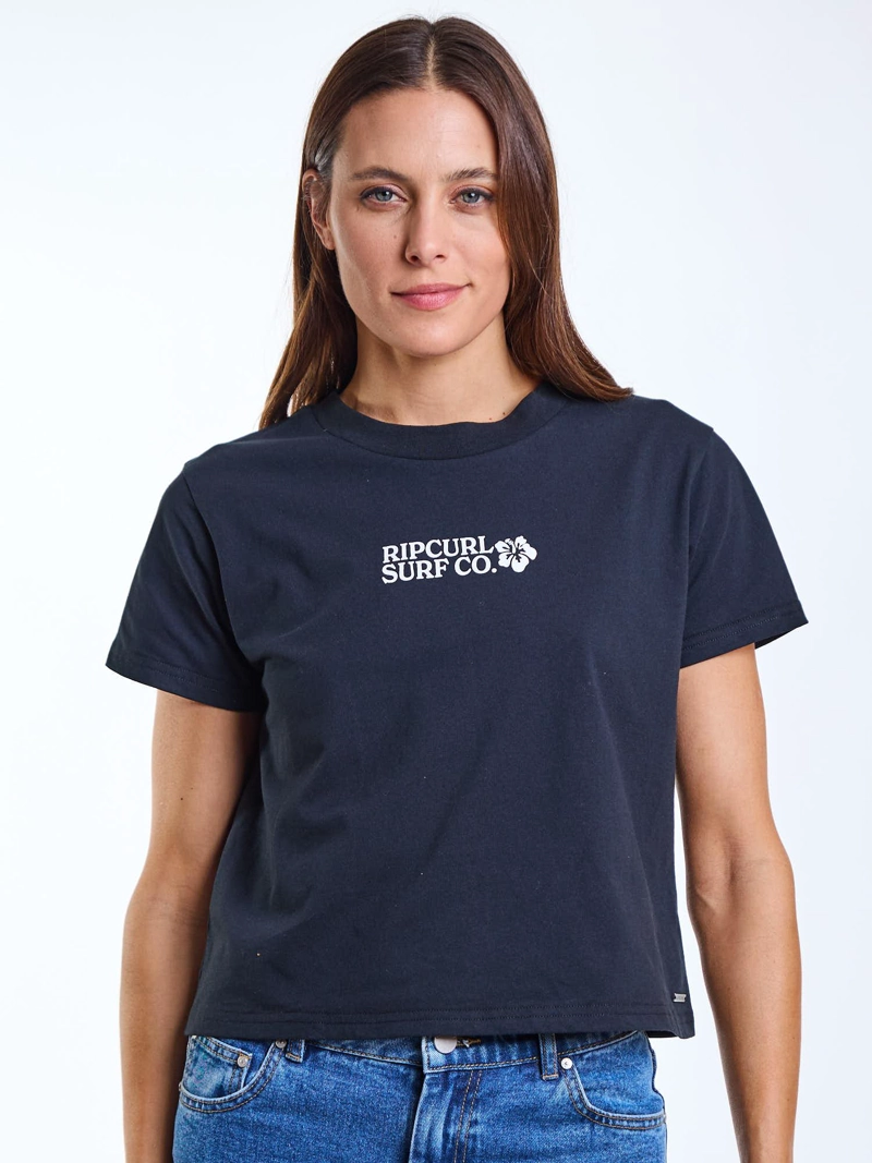 POLERA MC LUA NEGRO MUJER RIP CURL - 2