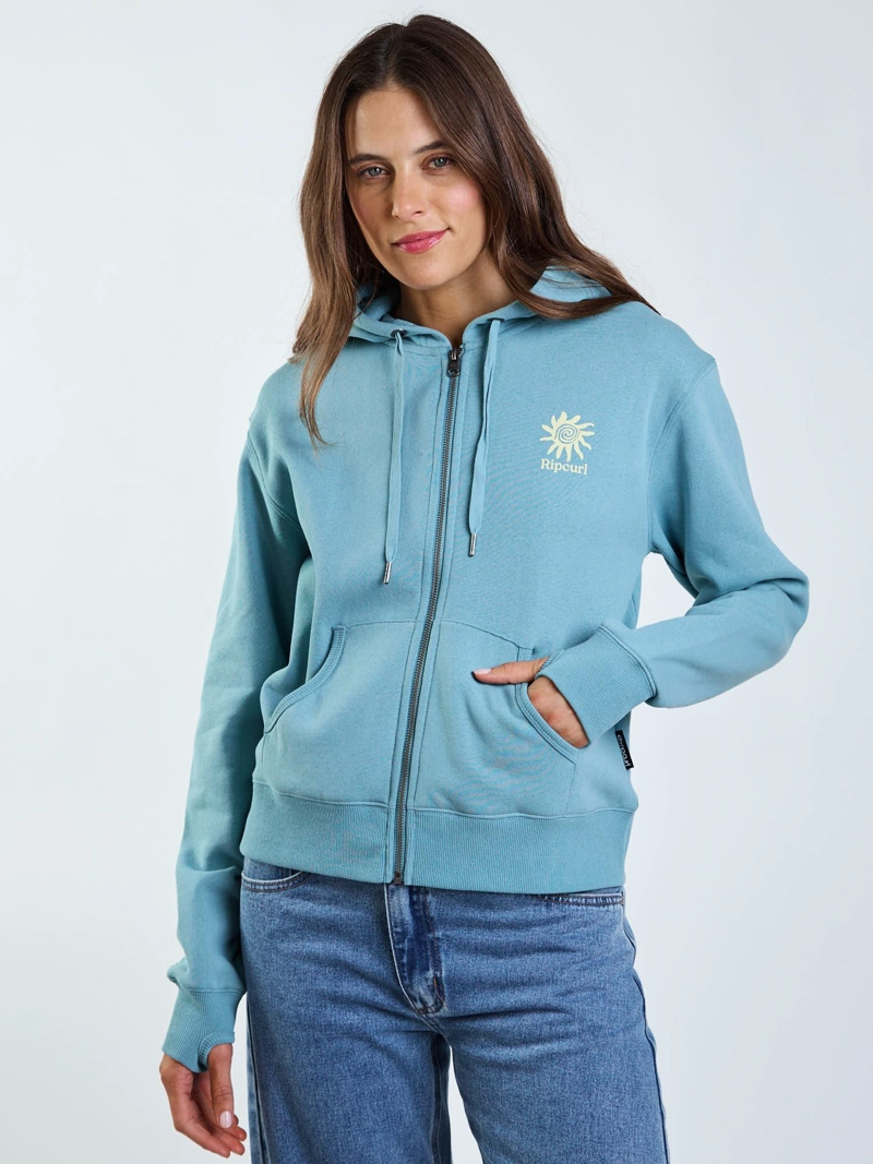 POLERON FZ NIEBLA VERDE MUJER RIP CURL - 2