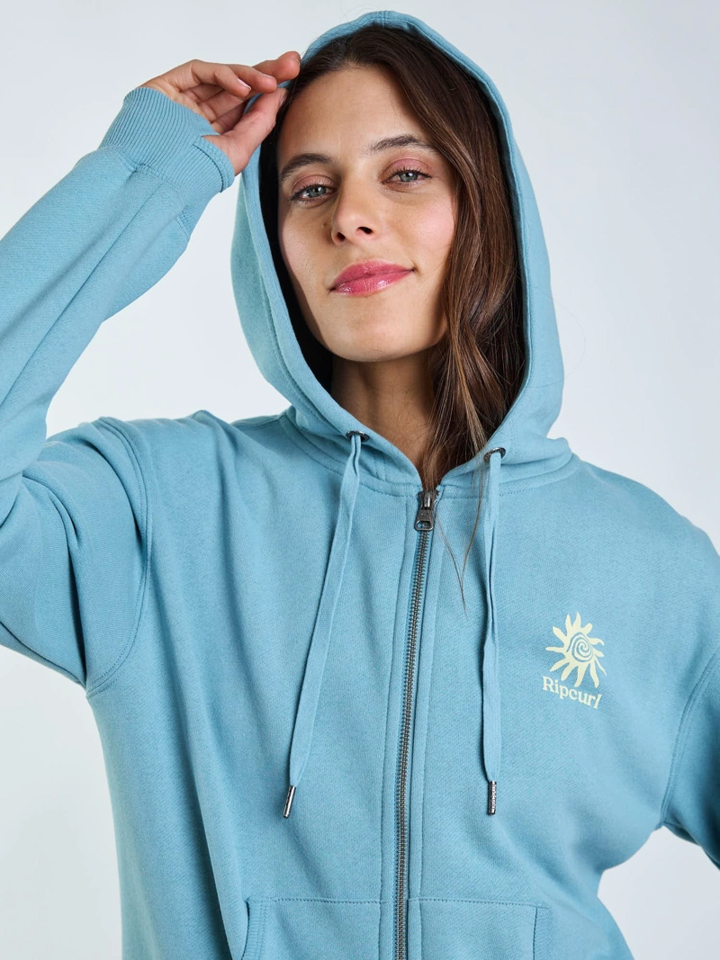 POLERON FZ NIEBLA VERDE MUJER RIP CURL - 6