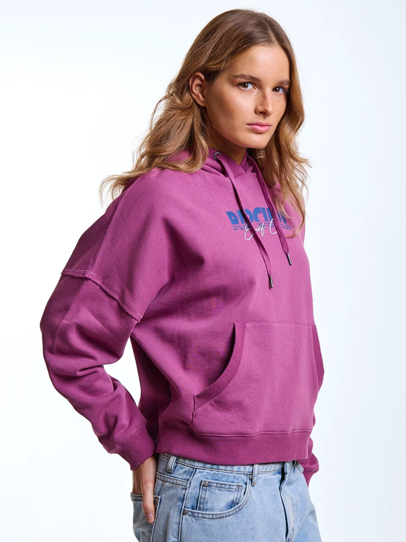 POLERON CANGURO BUCHU ROSADO MUJER RIP CURL - 4
