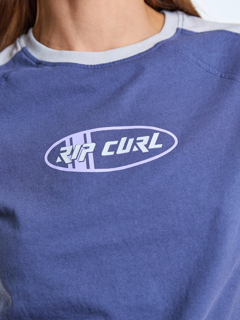 POLERA MC WAVE AZUL MUJER RIP CURL - 6