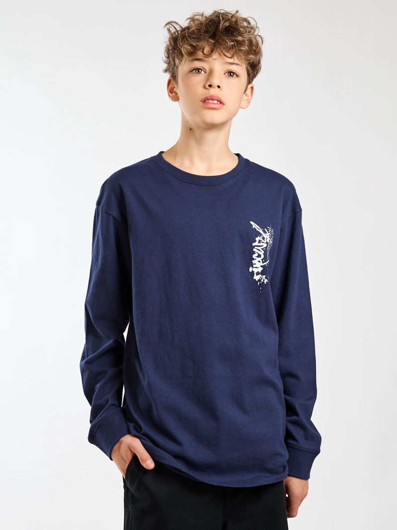 POLERA ML VENTURE AZUL MARINO INFANTIL RIP CURL - 2