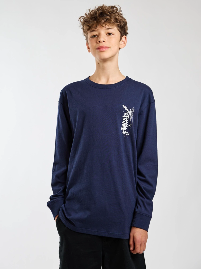 POLERA ML VENTURE AZUL MARINO INFANTIL RIP CURL - 8