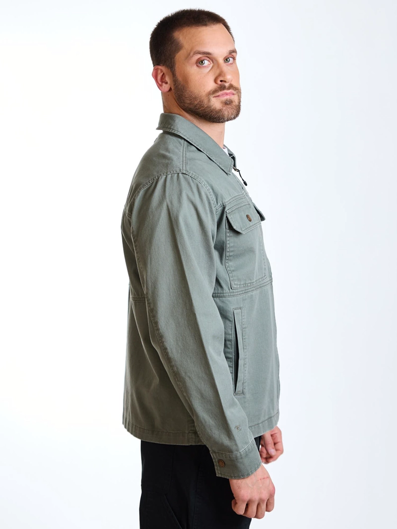 CHAQUETA TAHITI OLIVO HOMBRE RIP CURL - 4