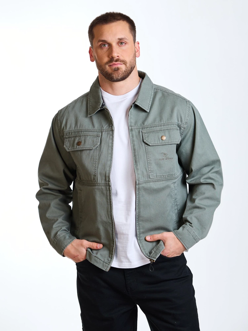 CHAQUETA TAHITI OLIVO HOMBRE RIP CURL - 8