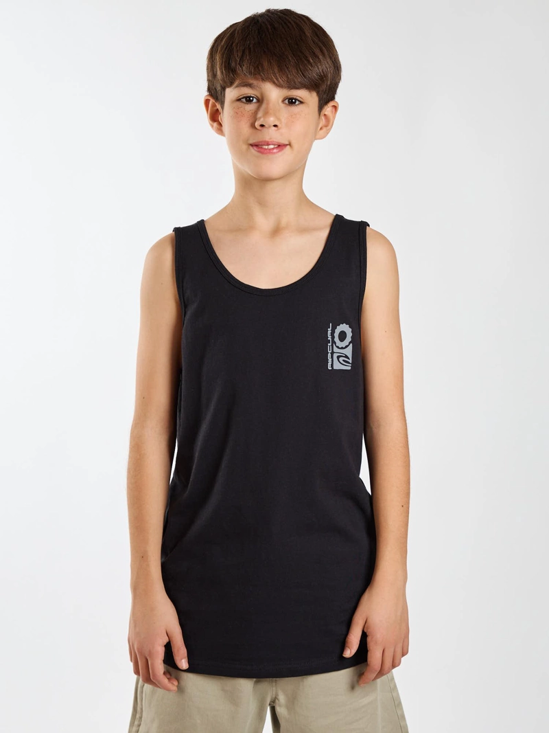 POLERA SM WILD NEGRO INFANTIL RIP CURL - 2