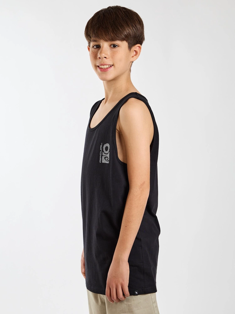 POLERA SM WILD NEGRO INFANTIL RIP CURL - 4