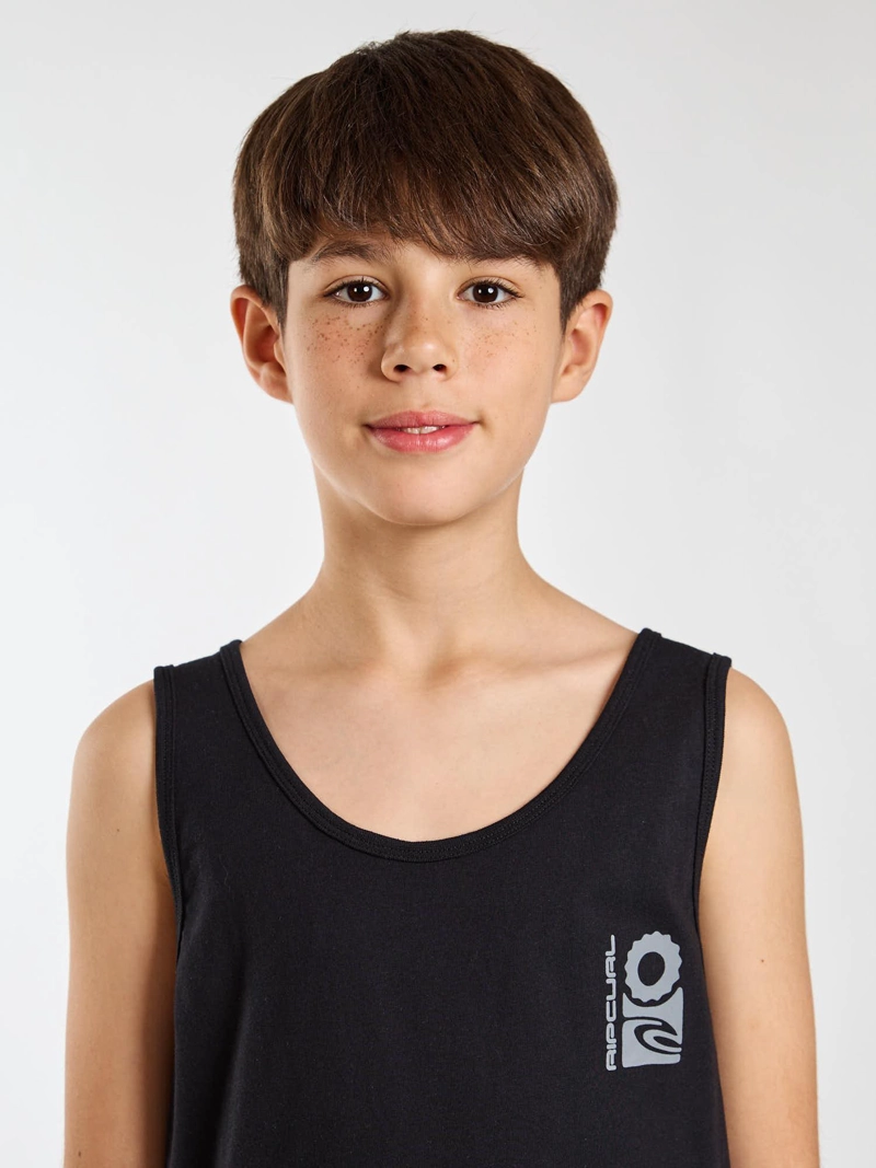 POLERA SM WILD NEGRO INFANTIL RIP CURL - 5