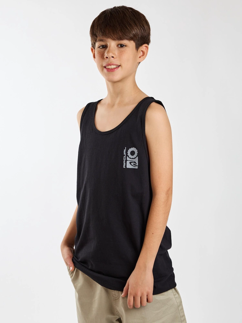 POLERA SM WILD NEGRO INFANTIL RIP CURL - 7