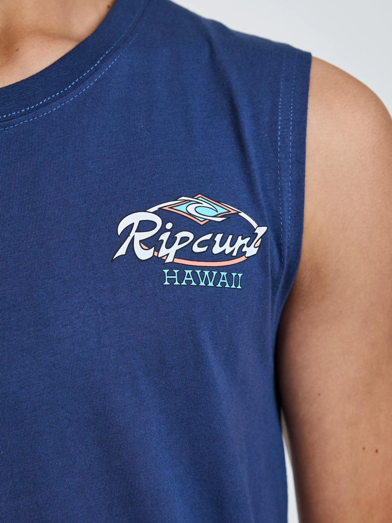 POLERA SM FREEDOM AZUL INFANTIL RIP CURL - 7