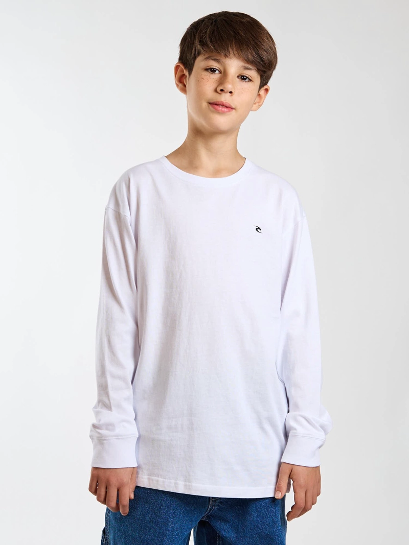 POLERA ML ROAM BLANCO INFANTIL RIP CURL - 2