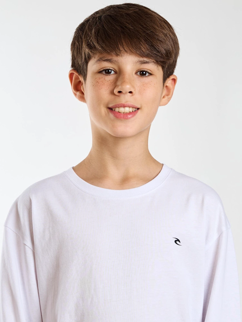 POLERA ML ROAM BLANCO INFANTIL RIP CURL - 5