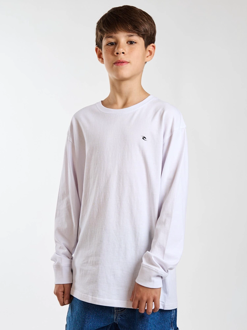 POLERA ML ROAM BLANCO INFANTIL RIP CURL - 7