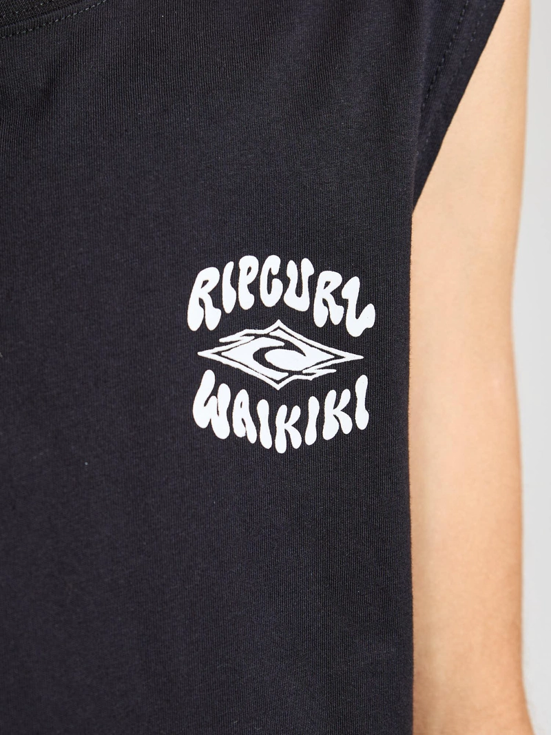 POLERA SM FREE NEGRO INFANTIL RIP CURL - 7