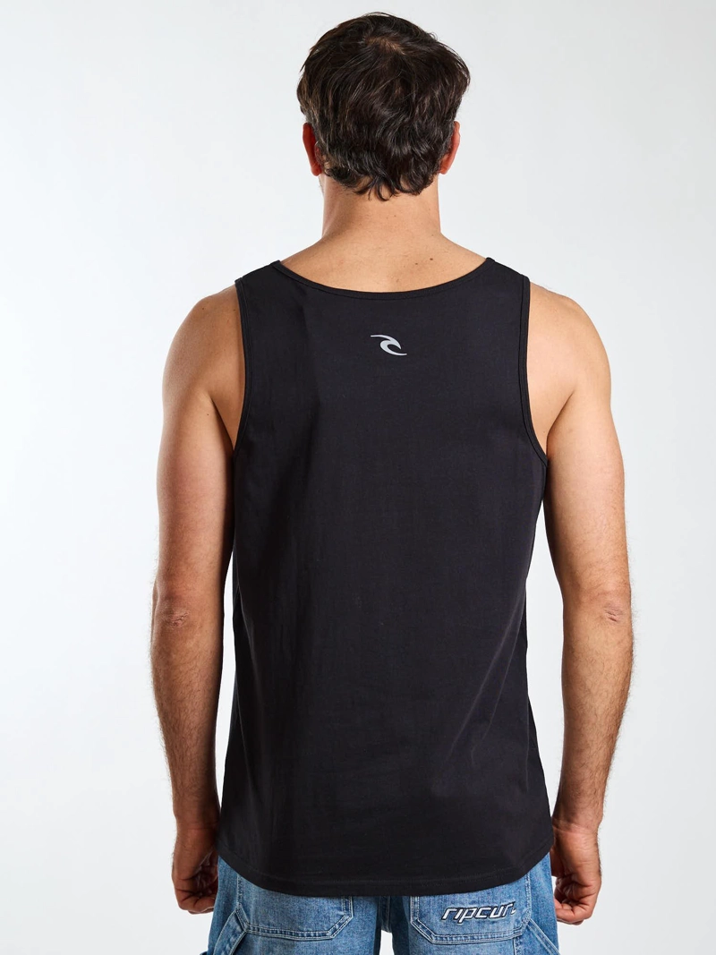 POLERA SM CHILL NEGRO HOMBRE RIP CURL - 3