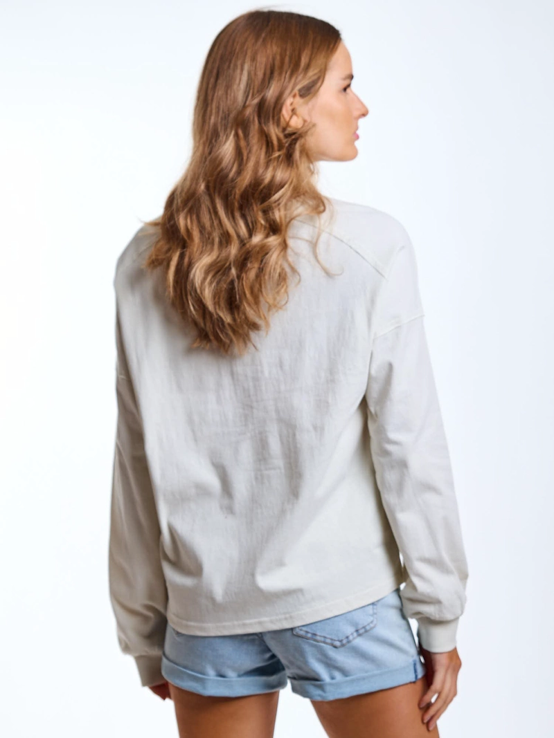 POLERA ML SORAE BEIGE MUJER RIP CURL - 3