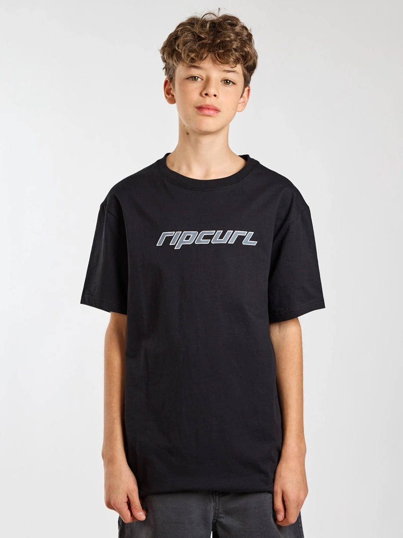 POLERA MC BARREL NEGRO INFANTIL RIP CURL - 2