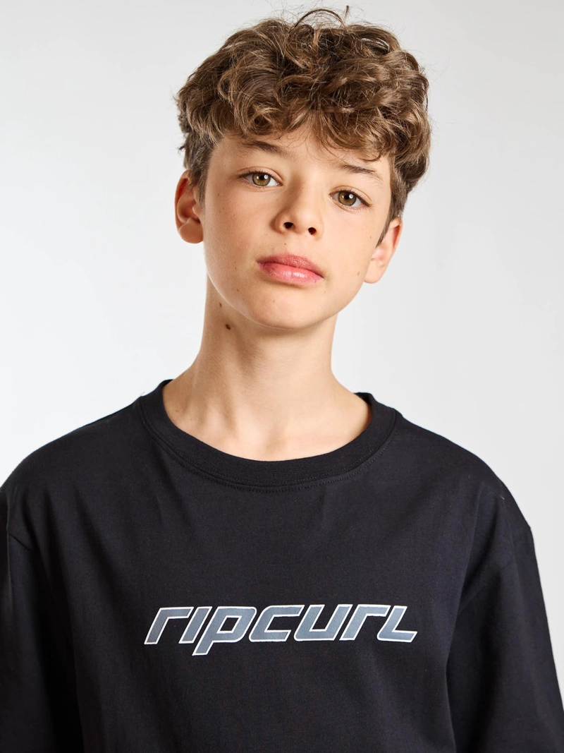 POLERA MC BARREL NEGRO INFANTIL RIP CURL - 5