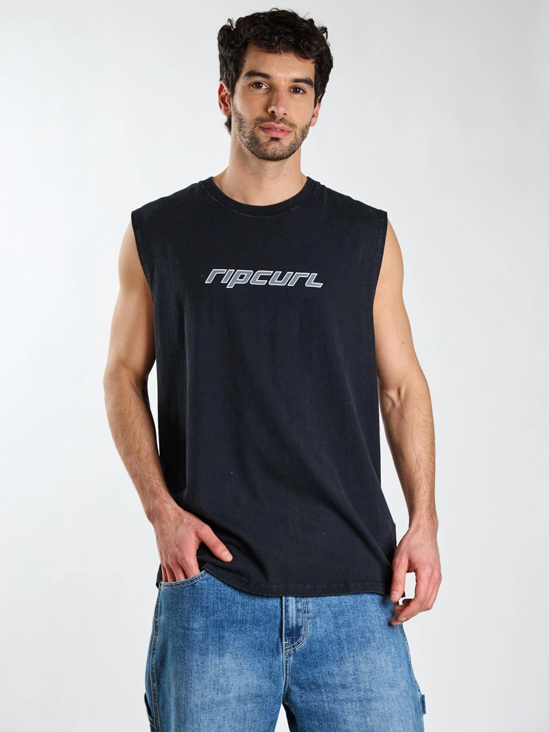 POLERA SM LIMITLESS NEGRO HOMBRE RIP CURL - 7