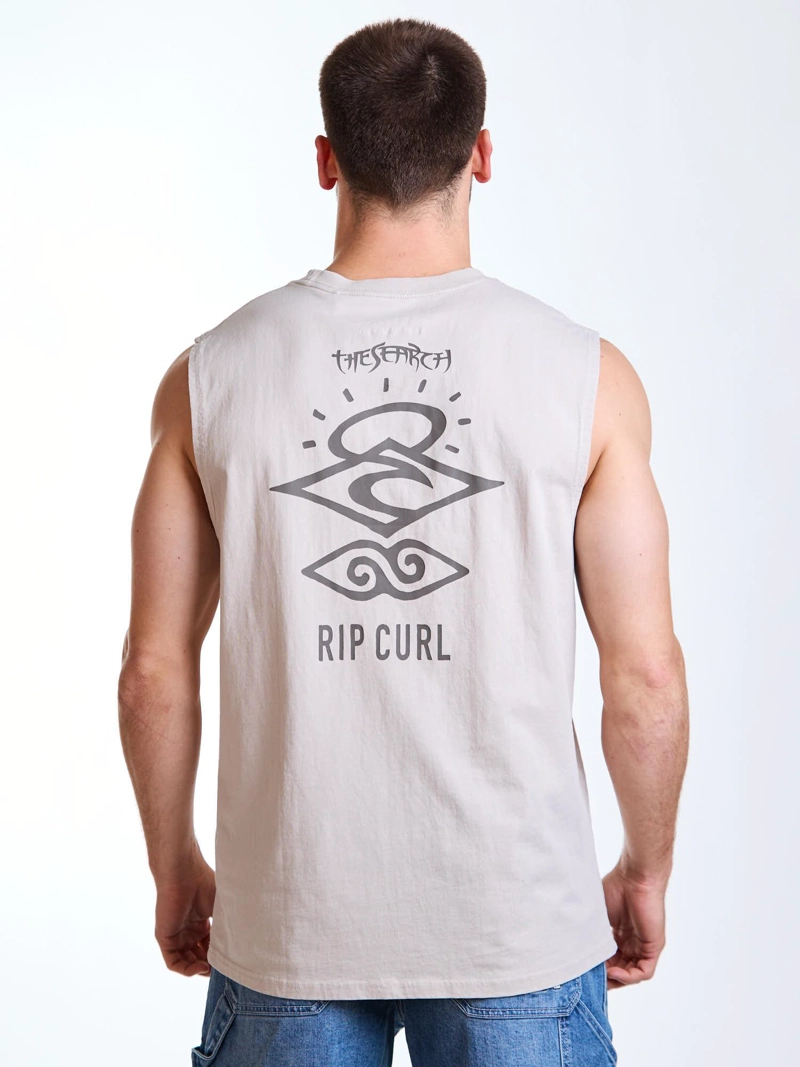 POLERA SM ENDLESS BEIGE HOMBRE RIP CURL - 3