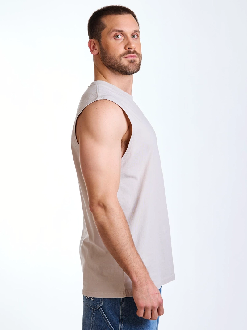 POLERA SM ENDLESS BEIGE HOMBRE RIP CURL - 4