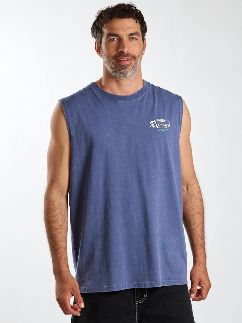 POLERA SM VIBES AZUL HOMBRE RIP CURL - 2