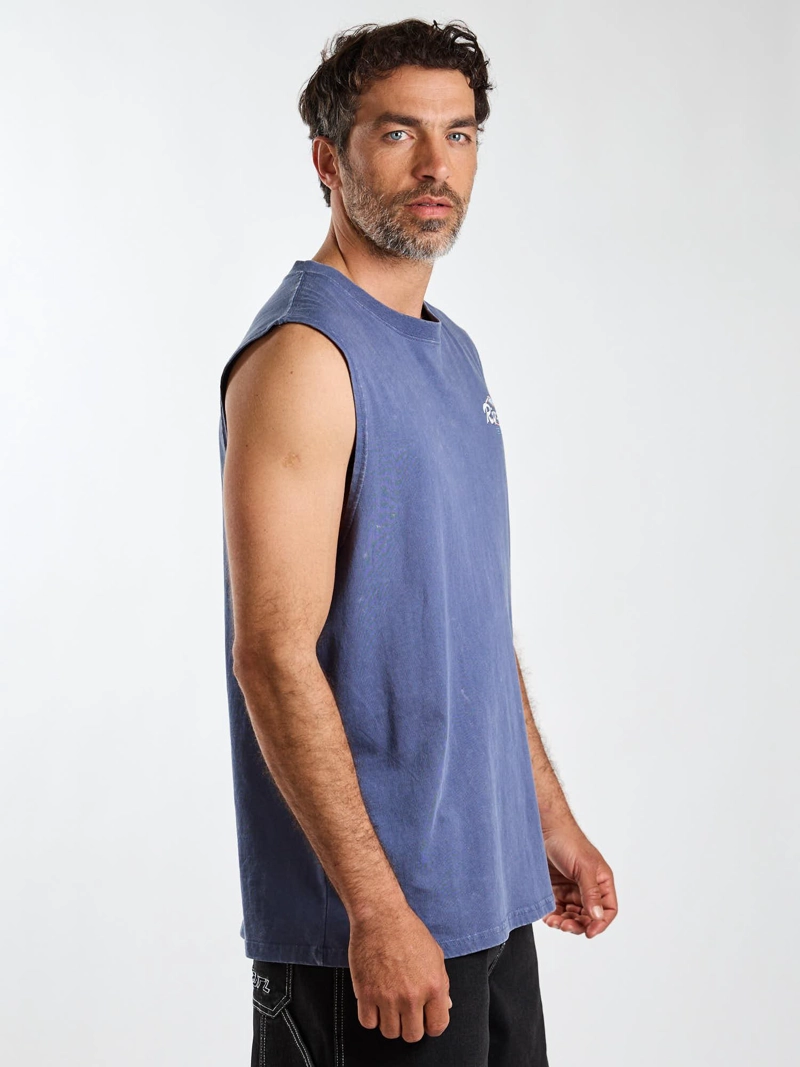 POLERA SM VIBES AZUL HOMBRE RIP CURL - 4