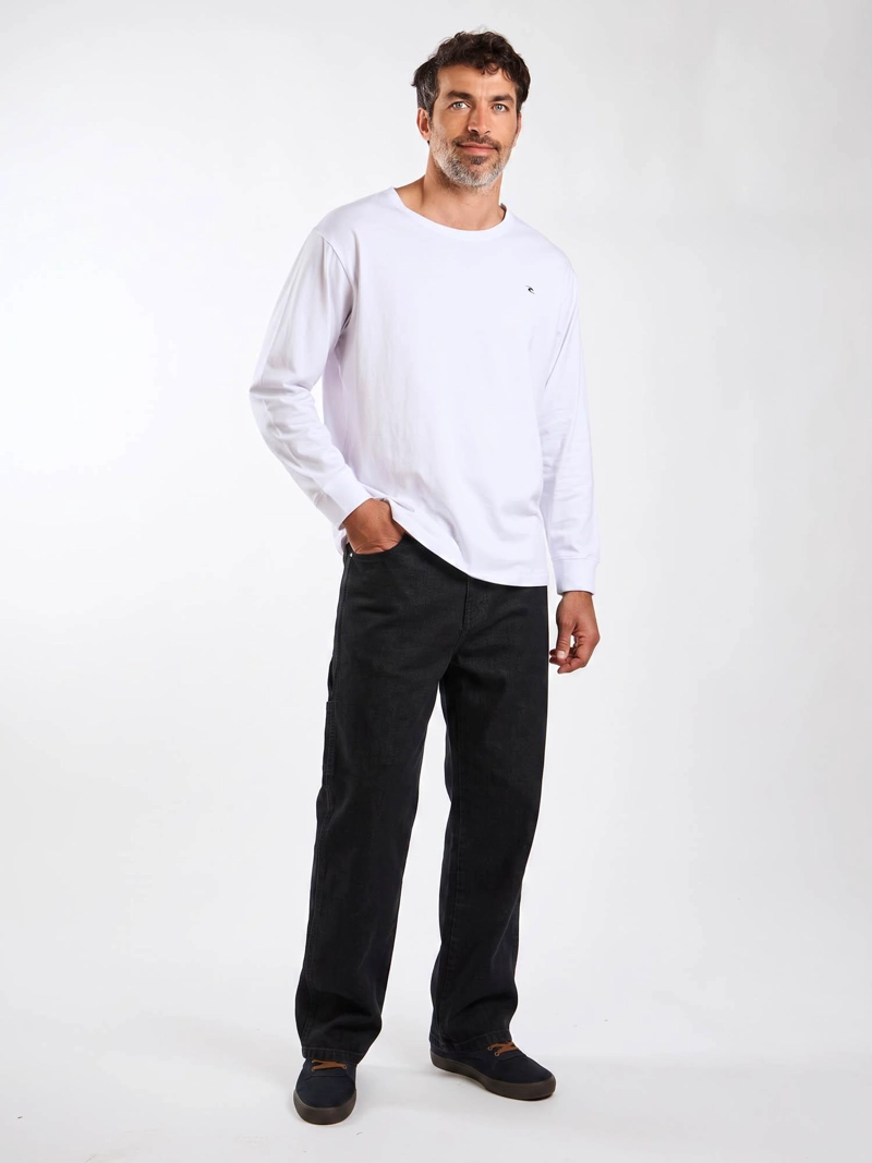 PANTALON OCEANA NEGRO HOMBRE RIP CURL - 1