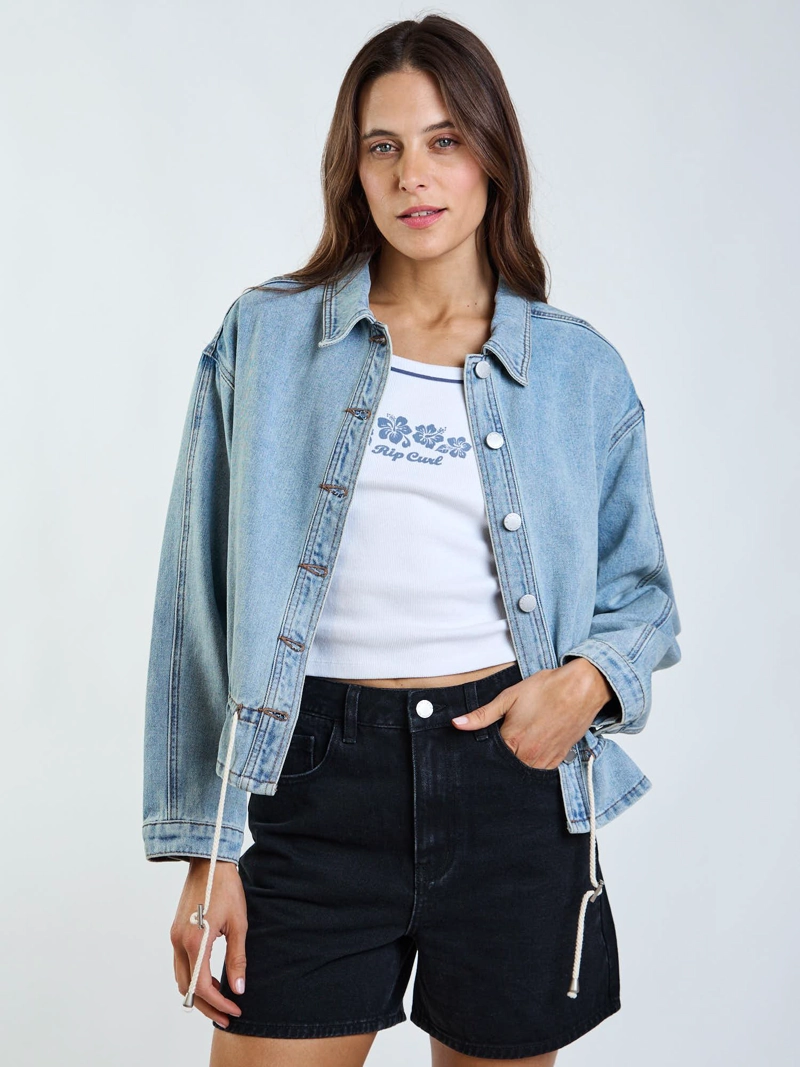 CHAQUETA SAMOA DENIM MUJER RIP CURL - 2