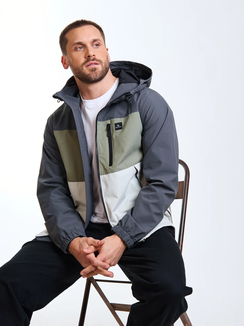 CORTAVIENTO SOLSTICE OLIVO HOMBRE RIP CURL - 1