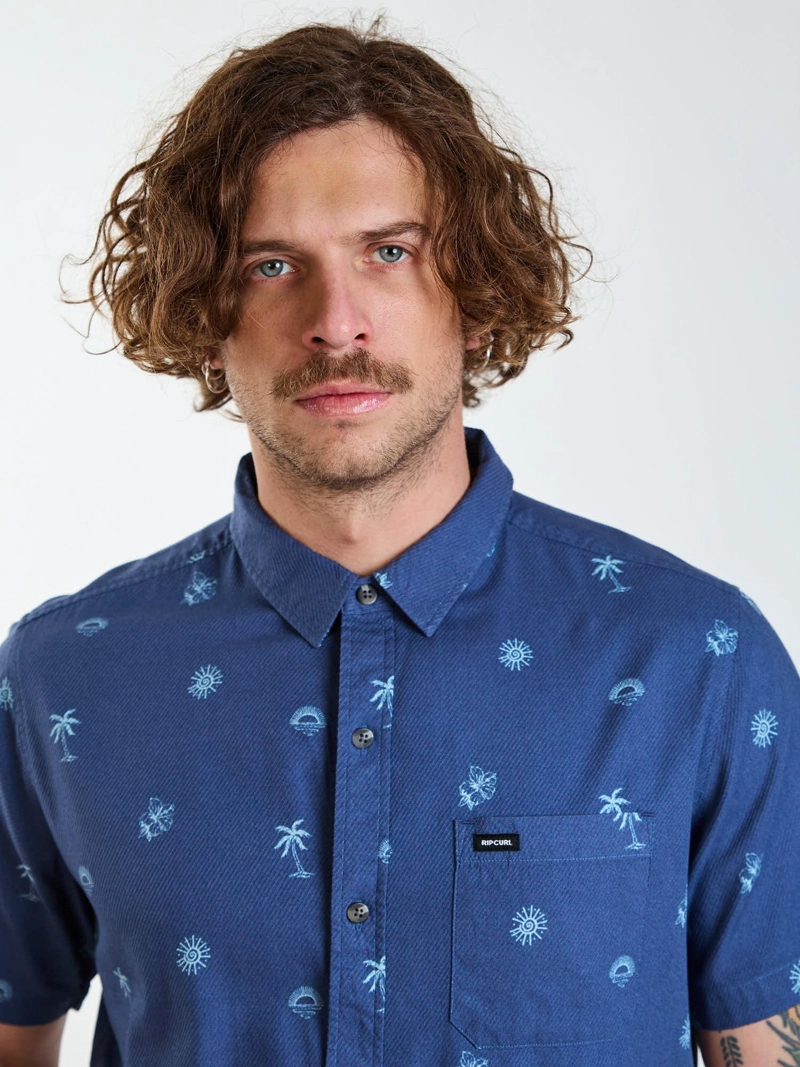CAMISA MC ROCCO MULTICOLOR HOMBRE RIP CURL - 4