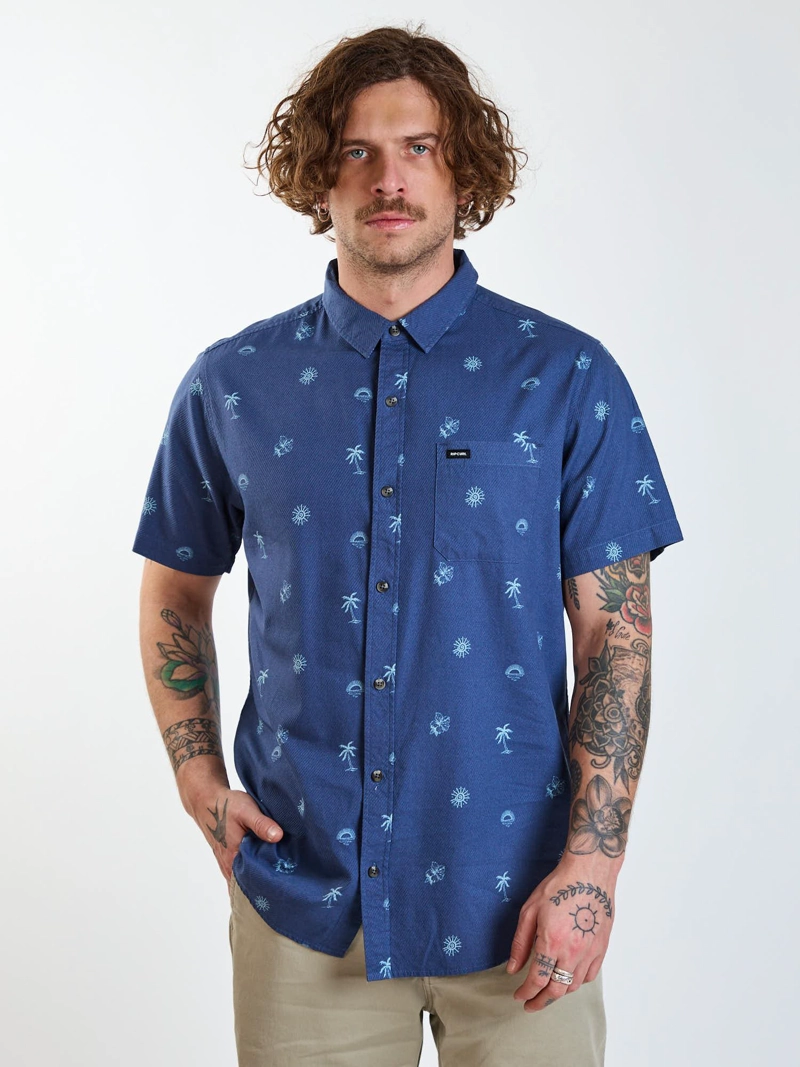 CAMISA MC ROCCO MULTICOLOR HOMBRE RIP CURL - 6
