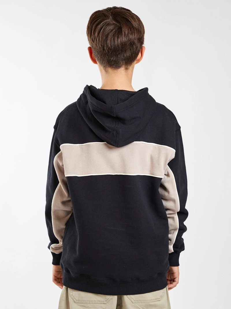 POLERON CANGURO GLIDE NEGRO INFANTIL RIP CURL - 3