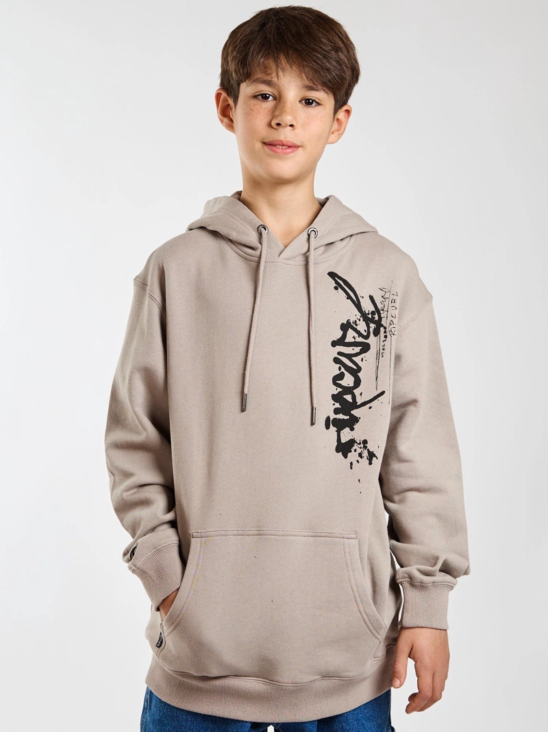 POLERON CANGURO RIDE CAFE INFANTIL RIP CURL - 2