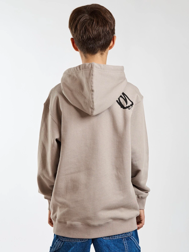 POLERON CANGURO RIDE CAFE INFANTIL RIP CURL - 3